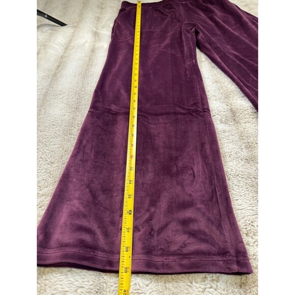 Lark + Grey Maternity Burgundy Sweat Pants Size Medium - Picture 3 of 9